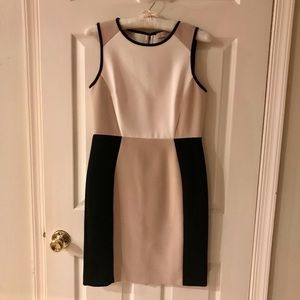 LOFT Cream, Tan & Black Jumper / Dress